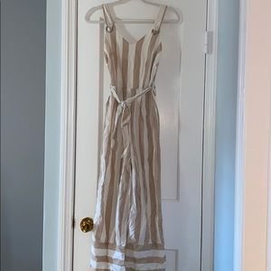 Stripped Jumpsuit